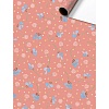 Бумага упаковочная Stewo Fiola rosa, 0.7 x 2 м Цветы-1